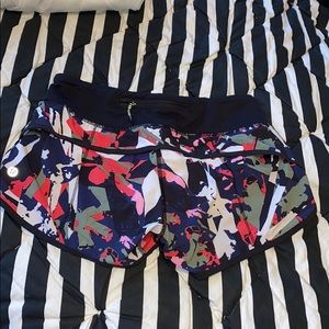 Lululemon speed shorts